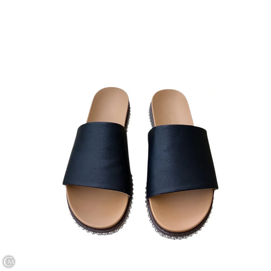 Sandals Flats By White Mountain In Black, Size: 9