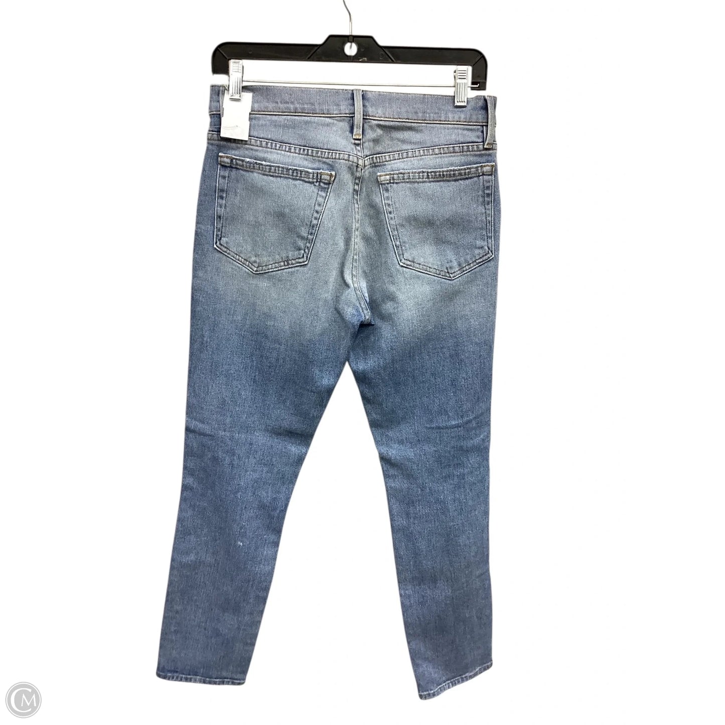 Jeans Boyfriend By Frame In Blue Denim, Size: 4