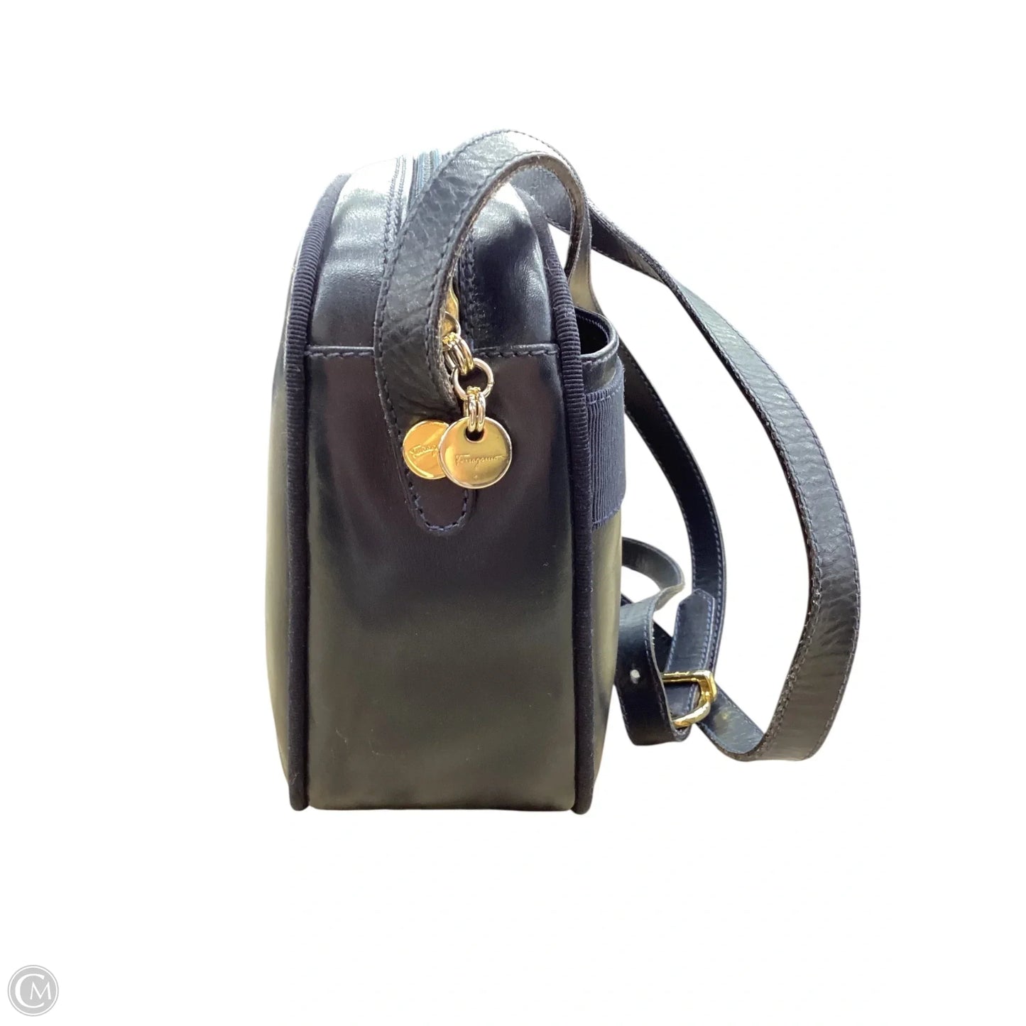 Crossbody Designer By Ferragamo, Size: Medium