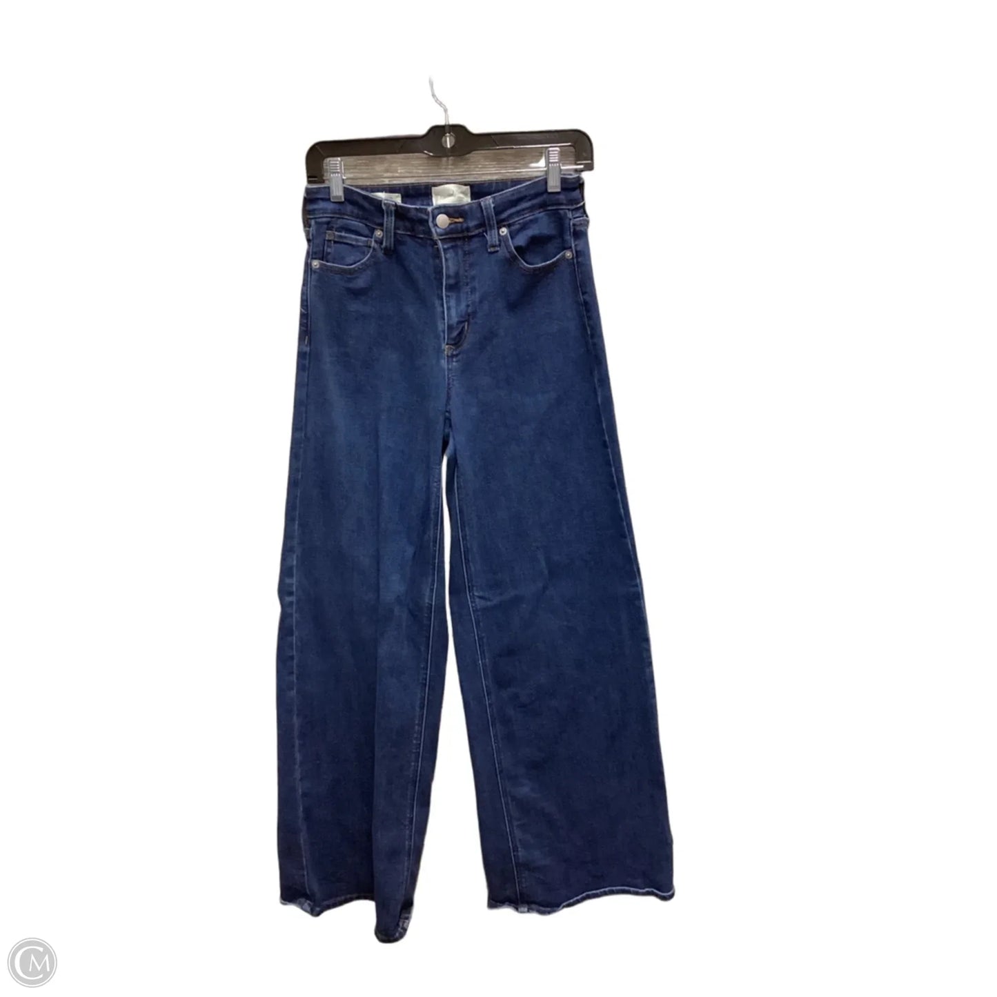 Jeans Wide Leg By Universal Thread In Blue Denim, Size: 4