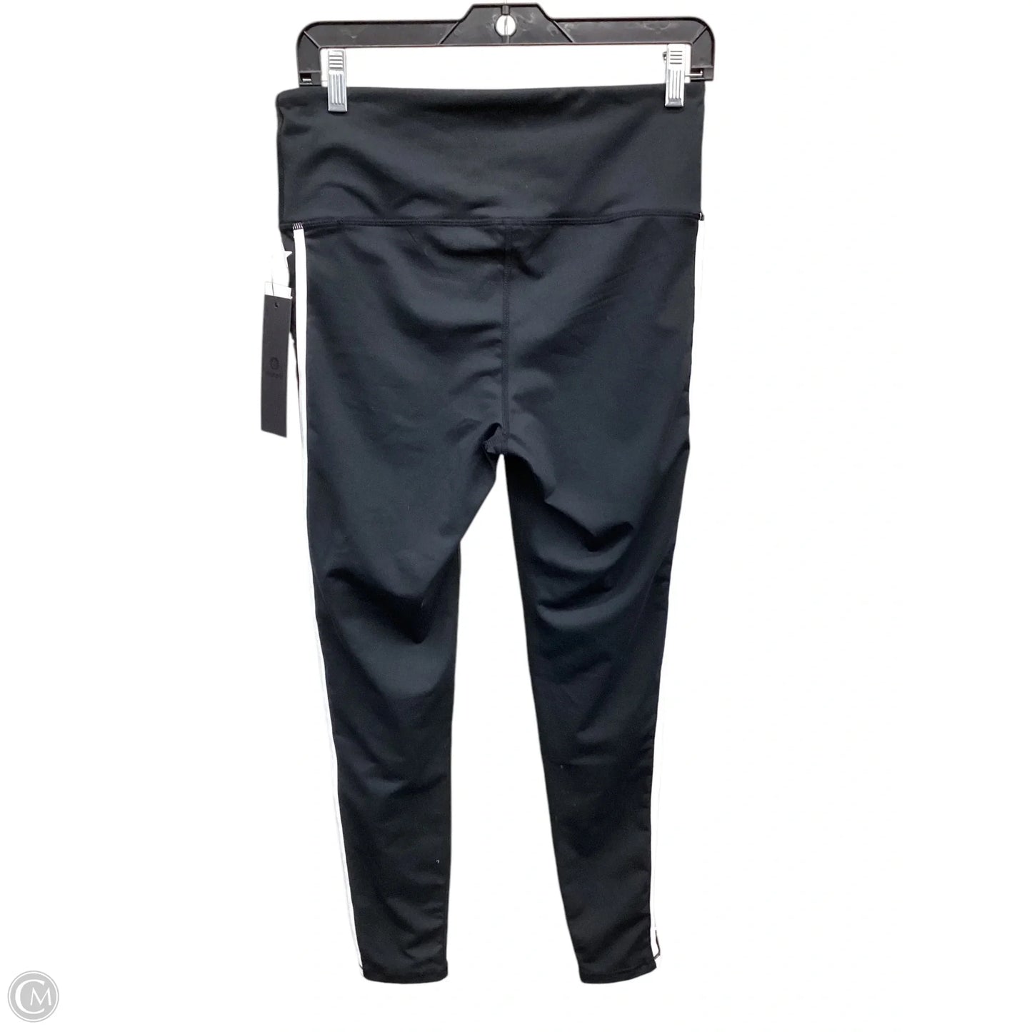 Athletic Leggings By Mono B In Black & White, Size: L