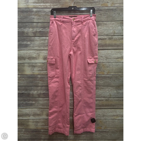 Jeans Straight By Judy Blue In Pink, Size: 8