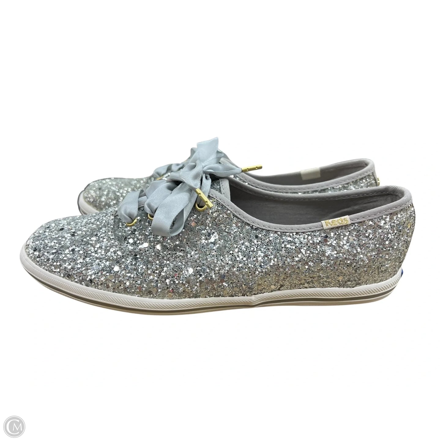 Shoes Sneakers By Keds In Silver, Size: 7.5