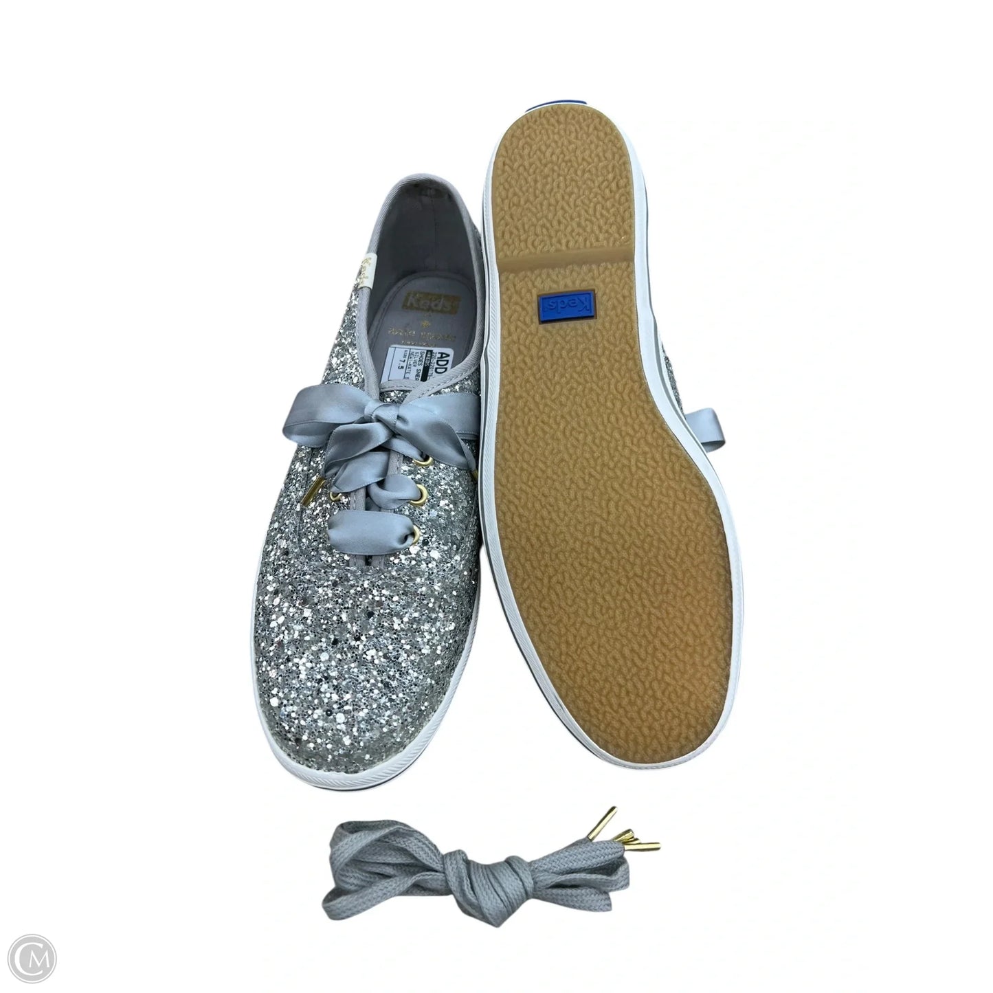 Shoes Sneakers By Keds In Silver, Size: 7.5