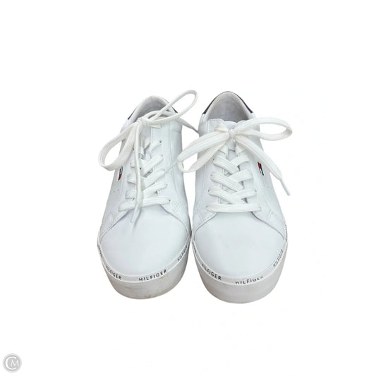 Shoes Sneakers By Tommy Hilfiger In White, Size: 9.5