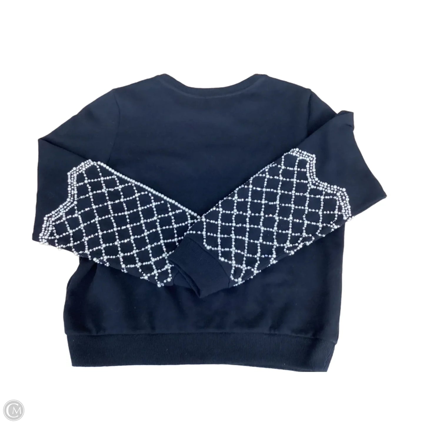 Sweatshirt Crewneck By Express In Black, Size: S
