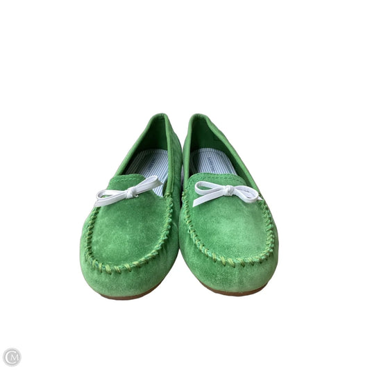Shoes Flats By Lands End In Green, Size: 7.5