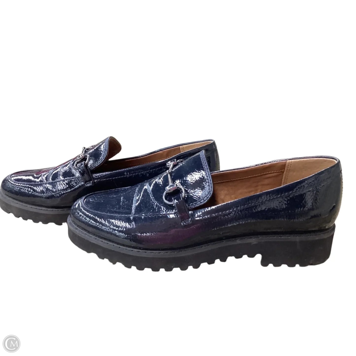 Shoes Flats By Franco Sarto In Navy, Size: 8.5