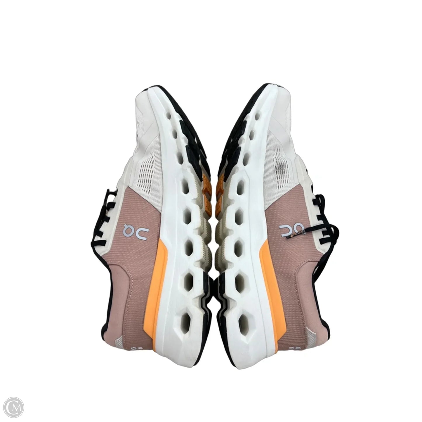 Shoes Athletic By On Cloud In Brown & Orange, Size: 11
