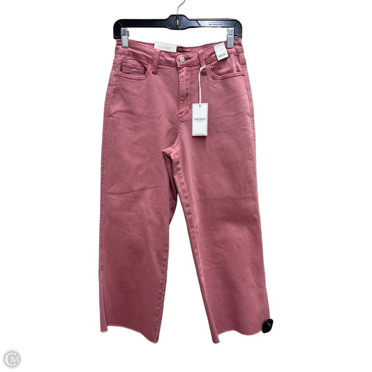 Pants Wide Leg By Judy Blue In Pink, Size: 4