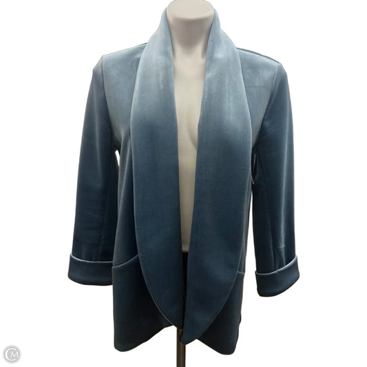 Blazer By Clothes Mentor In Blue, Size: M