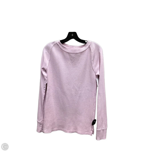 Top Long Sleeve Basic By We The Free In Pink, Size: M