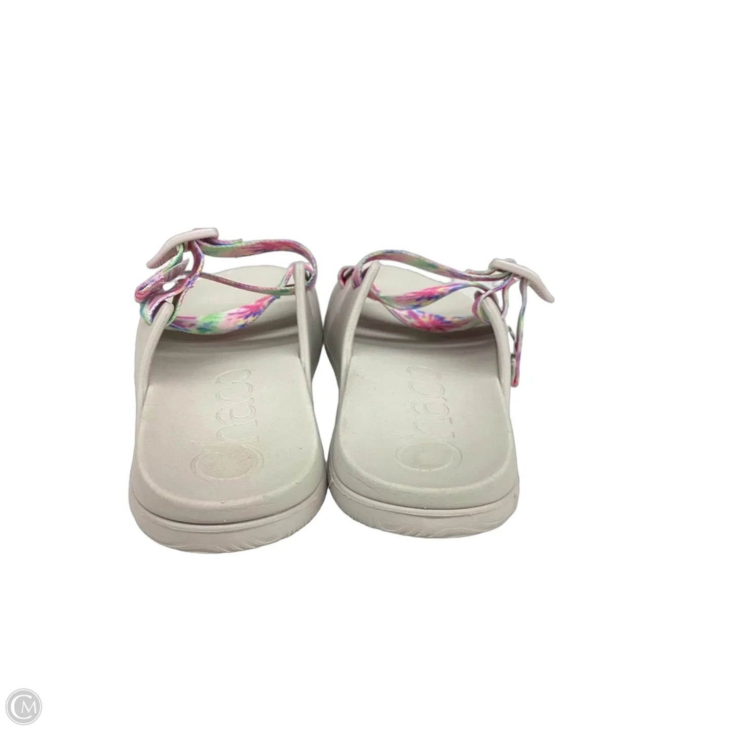 Sandals Flats By Chacos In Tie Dye Print, Size: 10