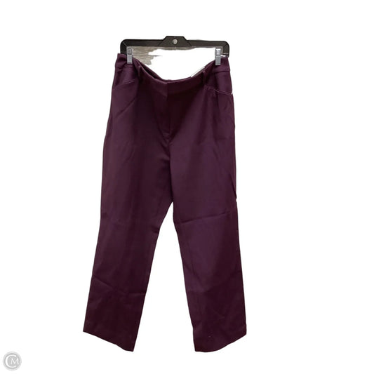 Pants Dress By Chicos In Purple, Size: Xl