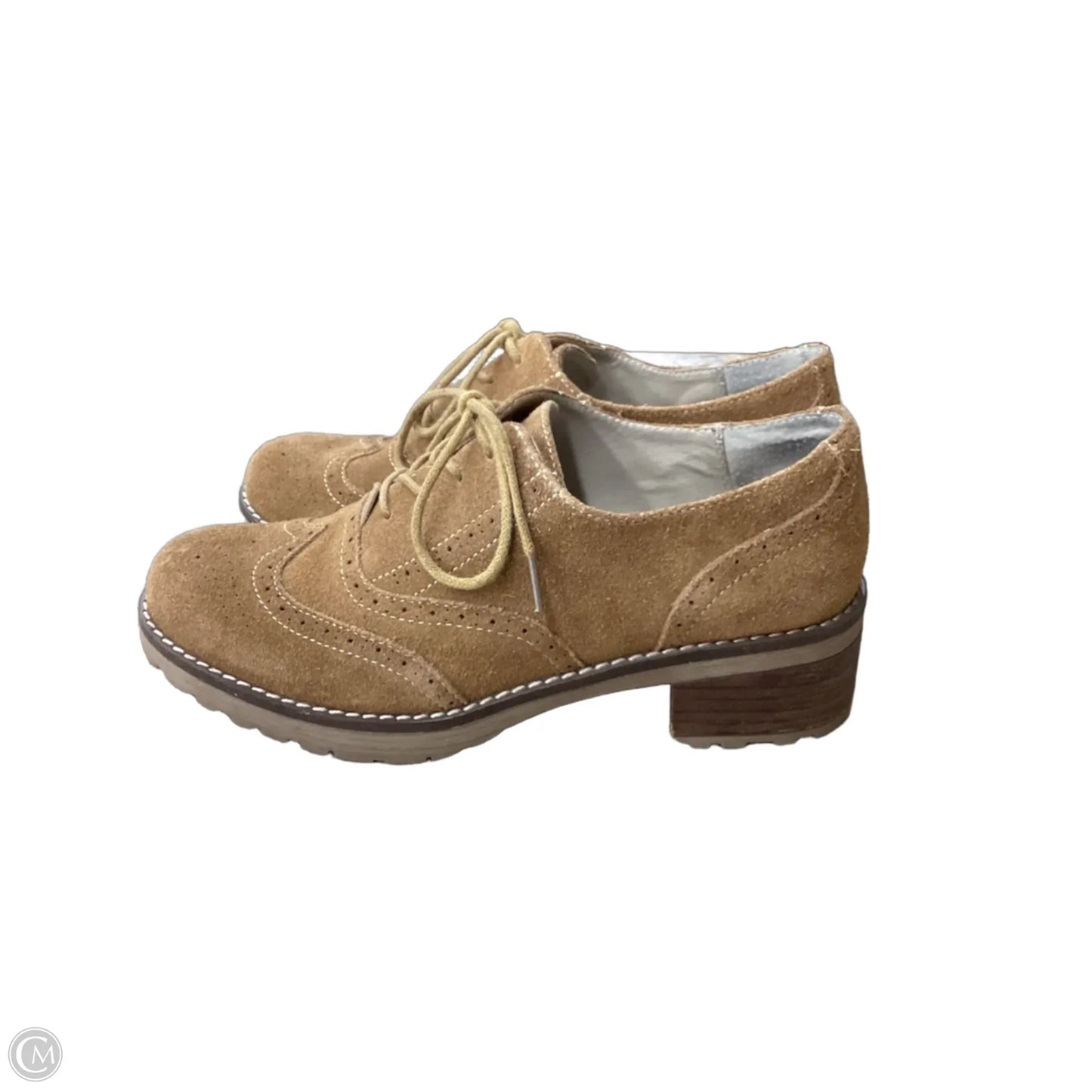 Shoes Heels Block By White Mountain In Tan, Size: 7.5