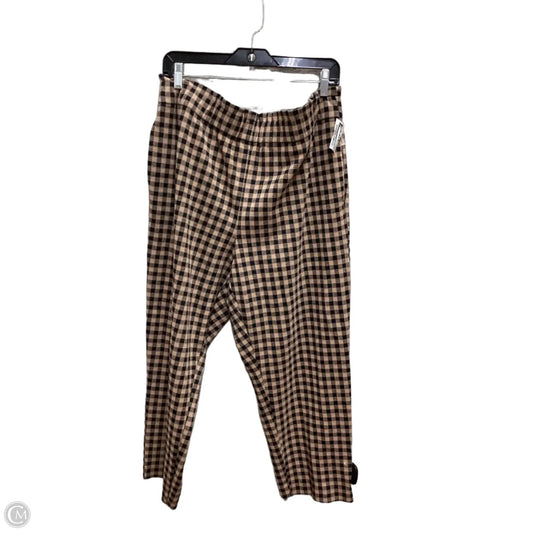Pants Other By Ann Taylor In Black & Tan, Size: Xl