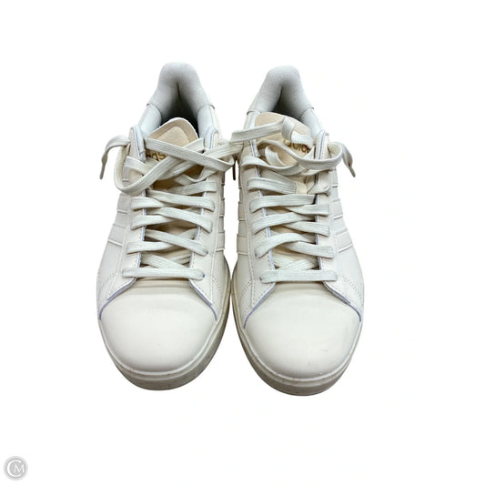 Shoes Sneakers By Adidas In Yellow, Size: 8