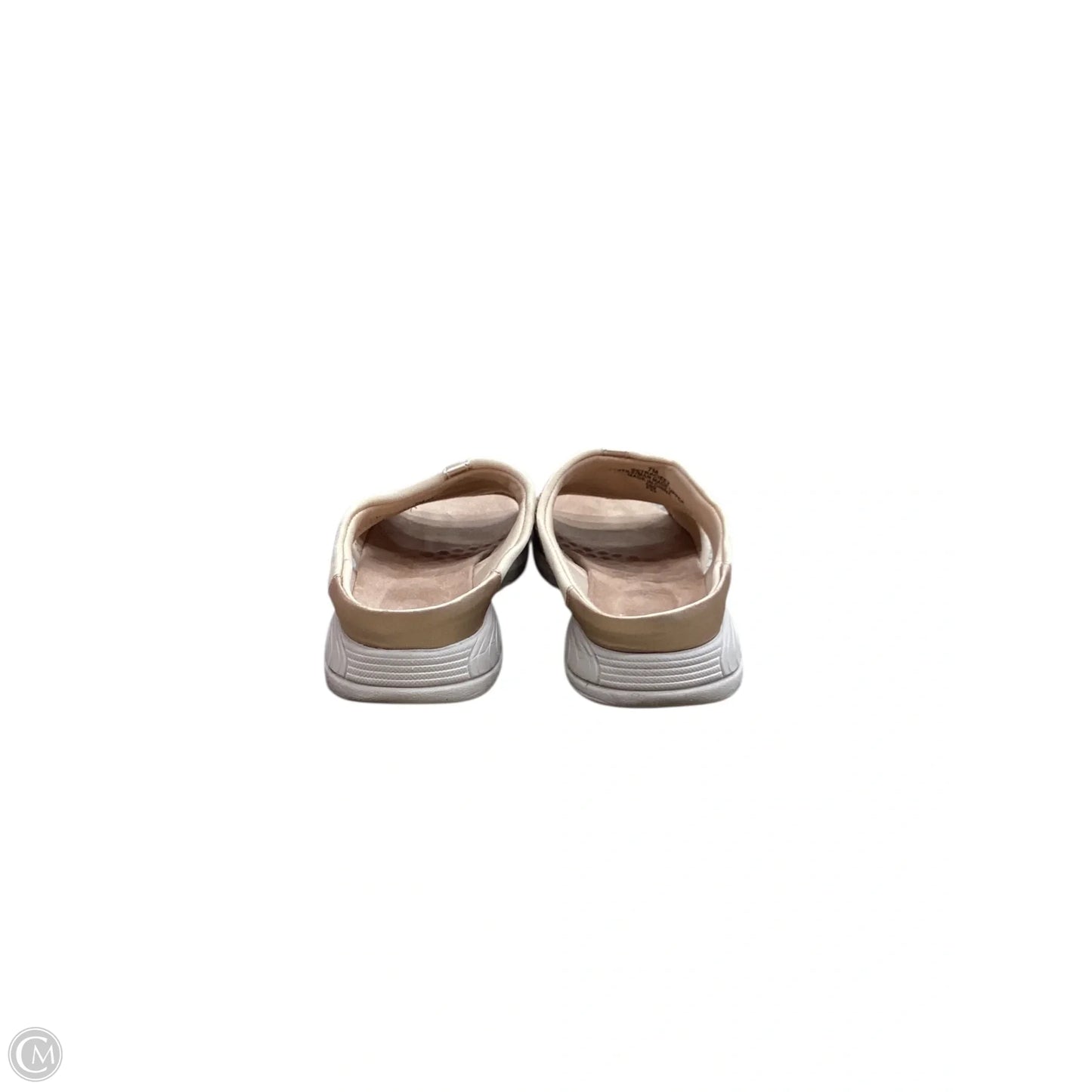 Sandals Flats By Easy Spirit In Gold, Size: 7