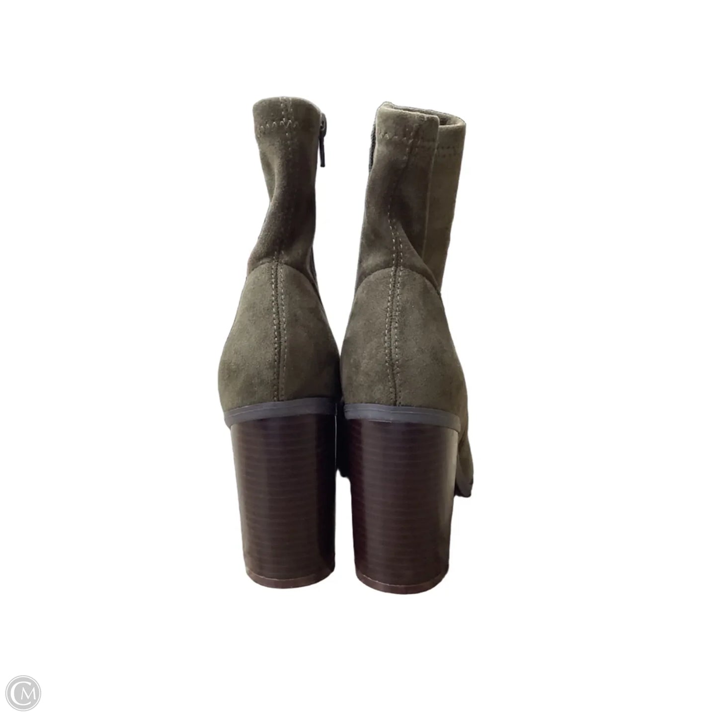 Boots Ankle Heels By Comfort Casual In Rose Gold, Size: 9