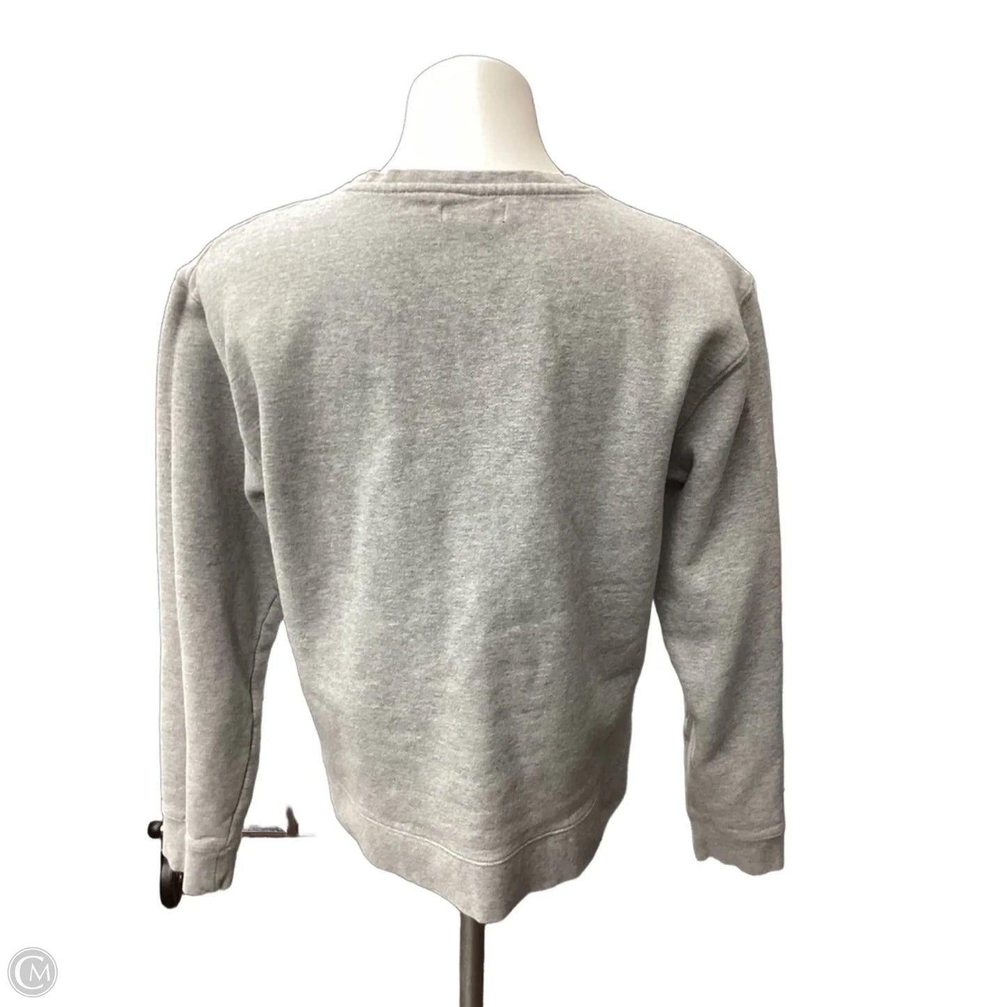 Sweatshirt Crewneck By Quince In Grey, Size: M