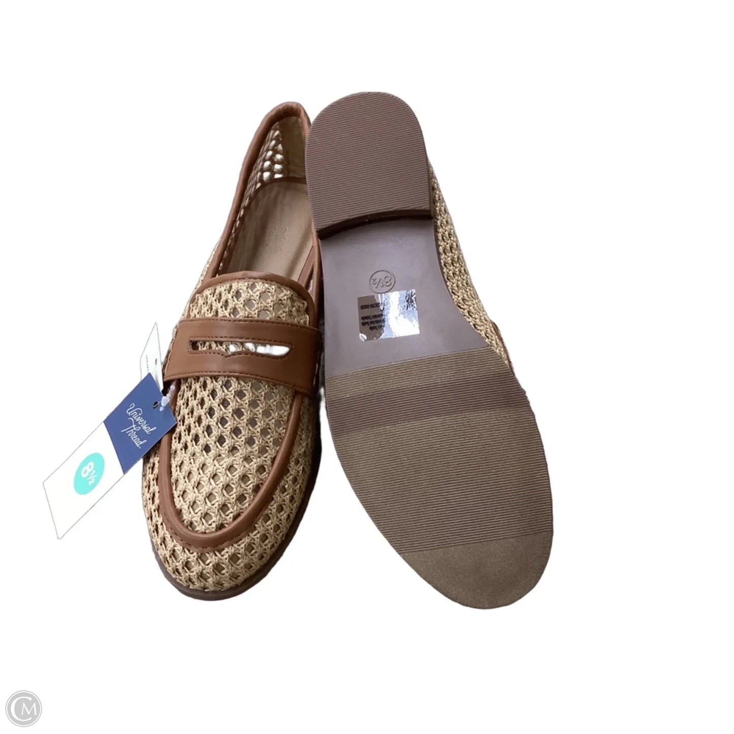 Shoes Flats By Universal Thread In Tan, Size: 8.5