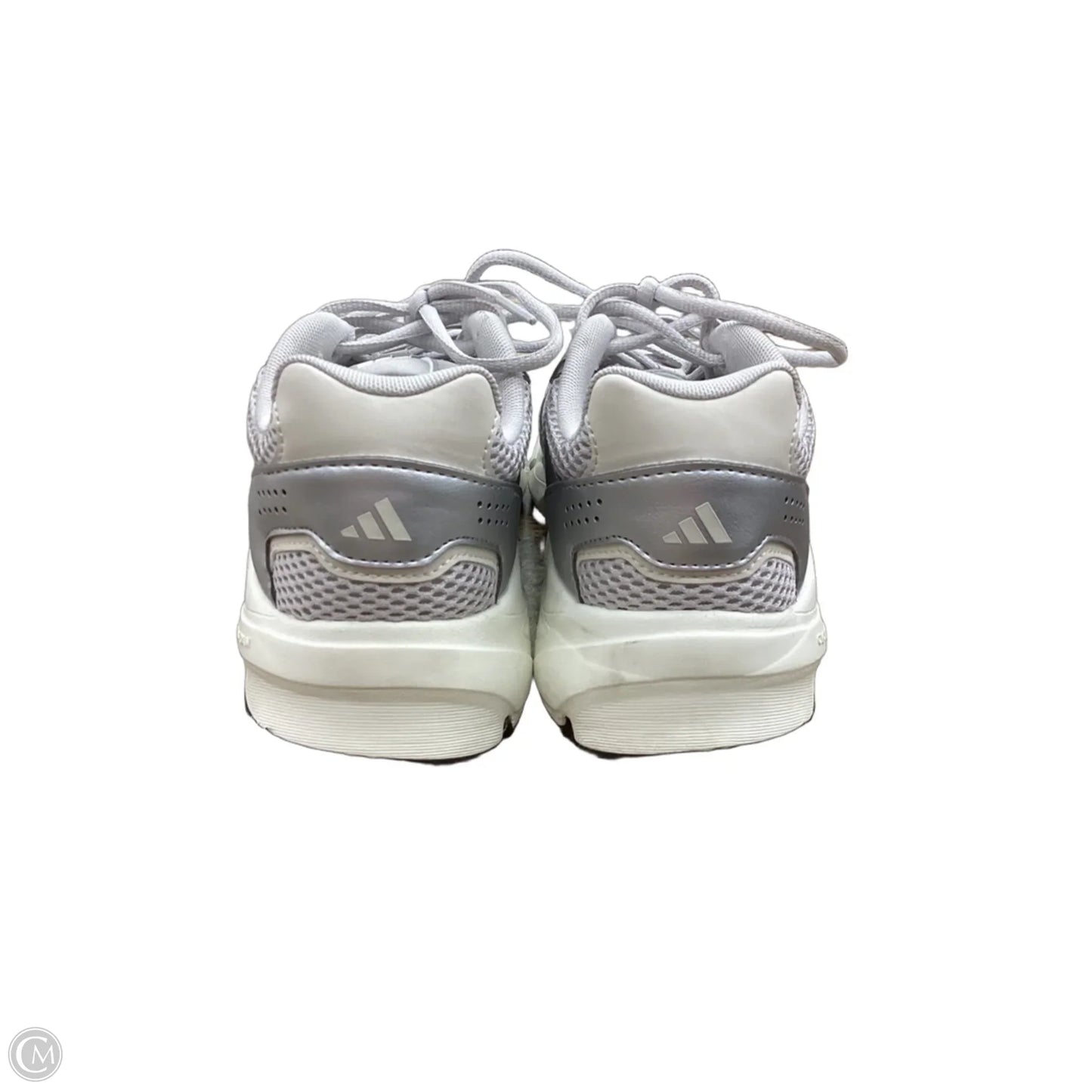 Shoes Athletic By Adidas In Silver, Size: 6.5