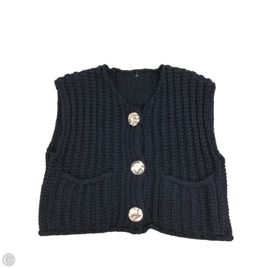 Sweater Short Sleeve By Clothes Mentor In Black, Size: S