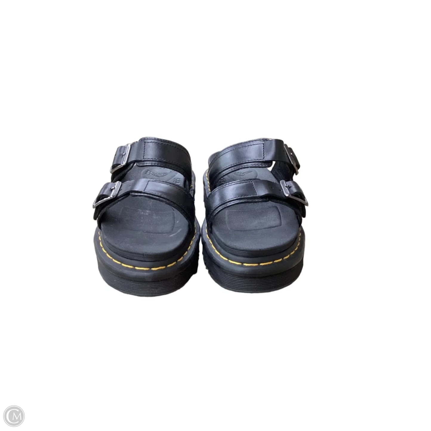 Sandals Flats By Dr Martens In Black, Size: 7