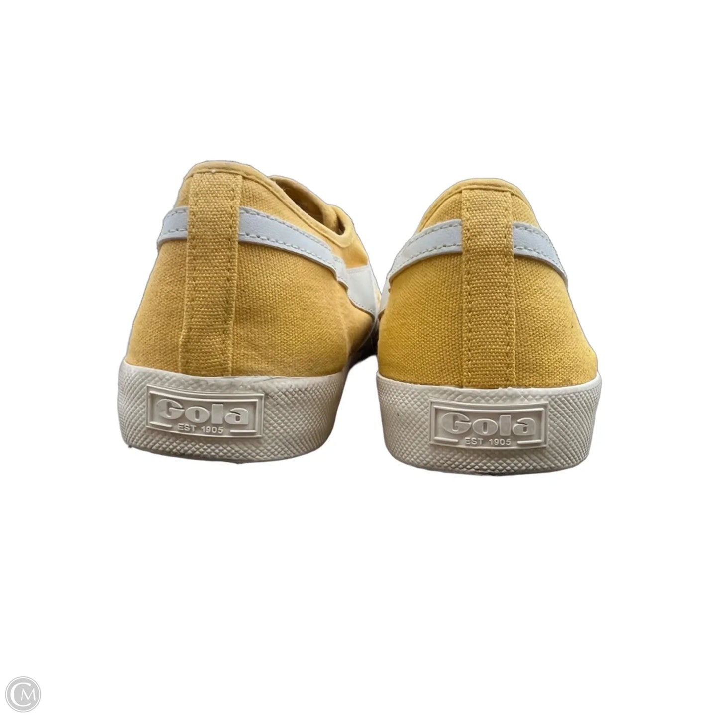 Shoes Sneakers By Gola In Yellow, Size: 10