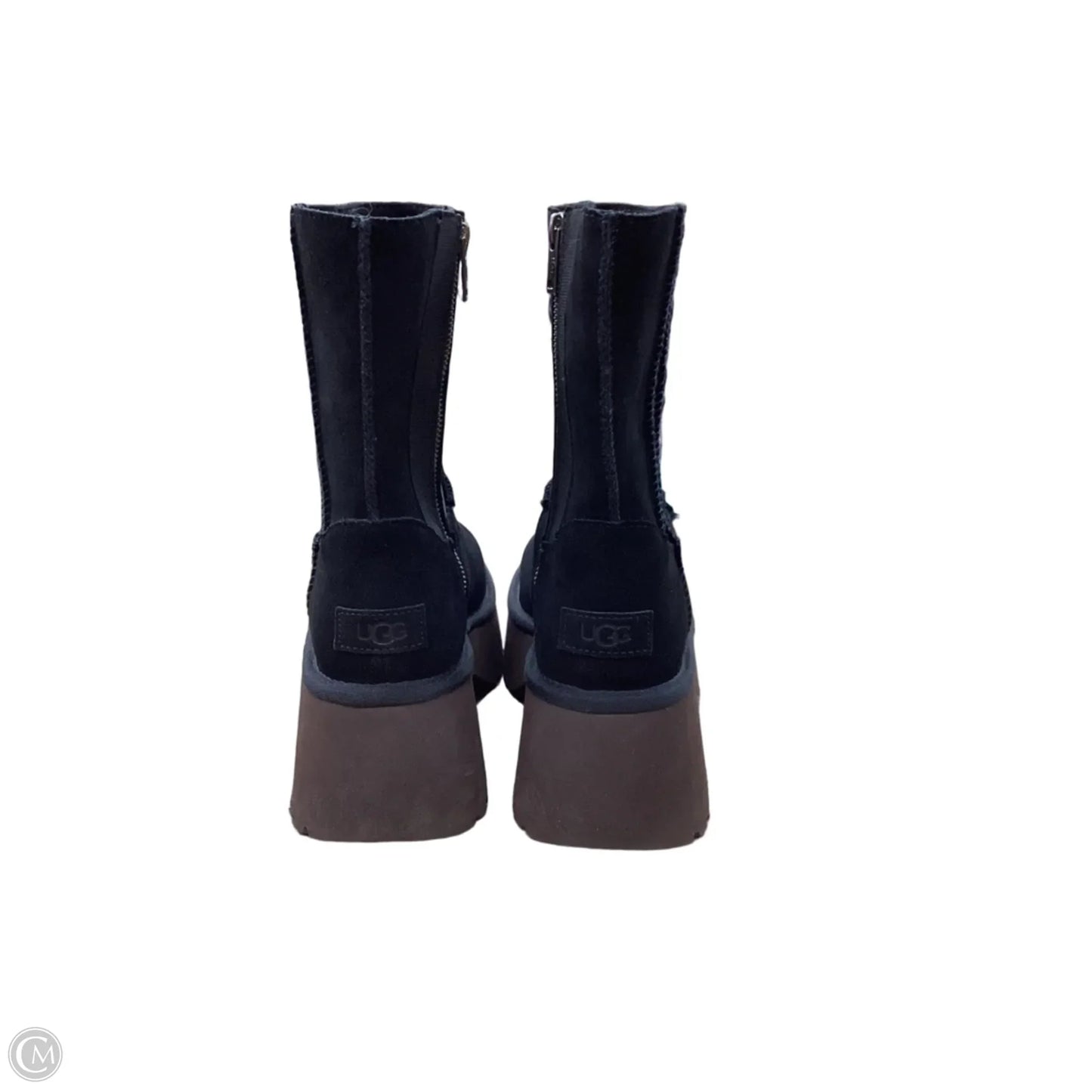 Boots Designer By Ugg In Black, Size: 9