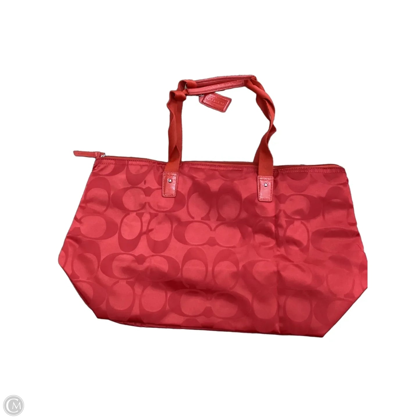 Tote Designer By Coach, Size: Medium