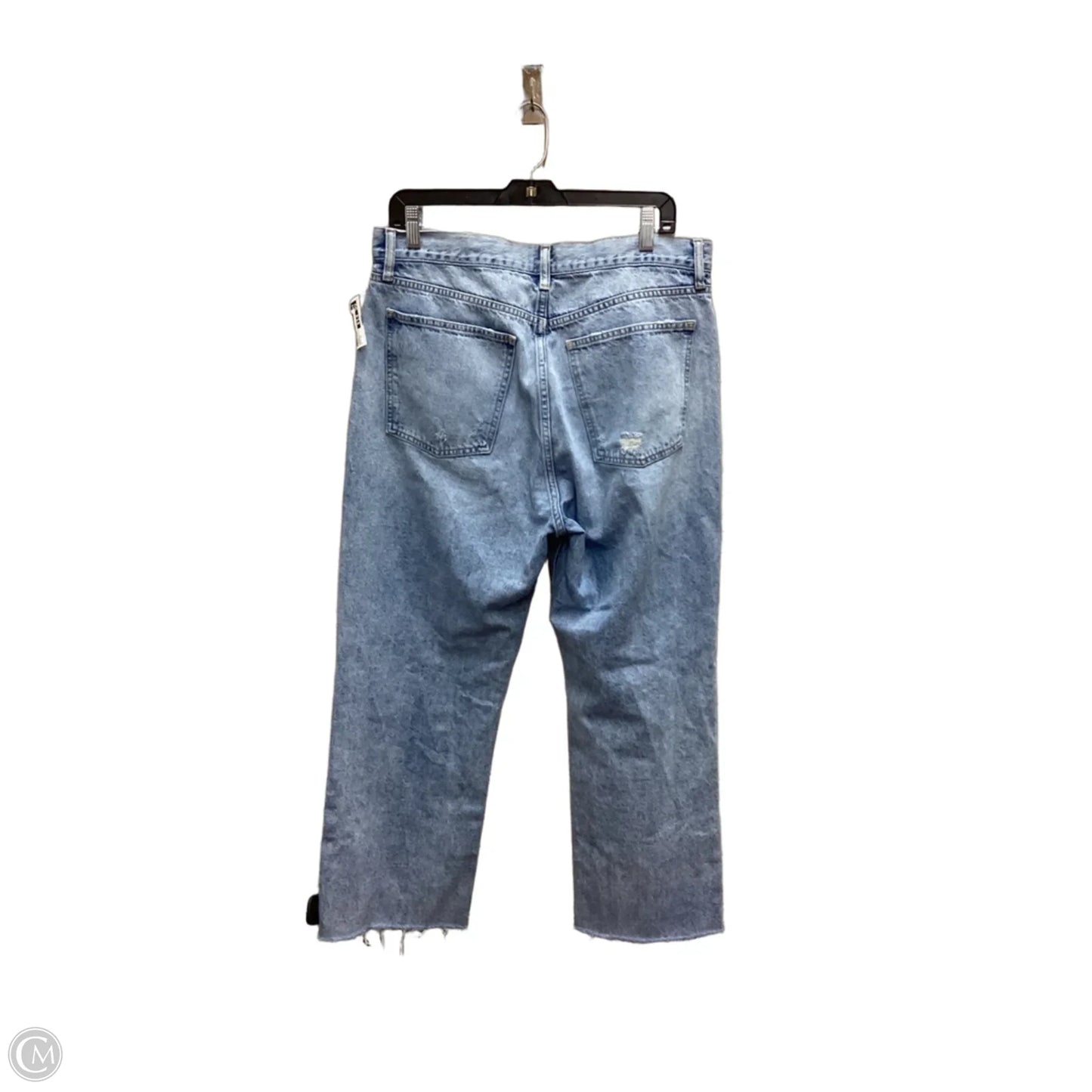Jeans Wide Leg By Clothes Mentor In Blue Denim, Size: 12