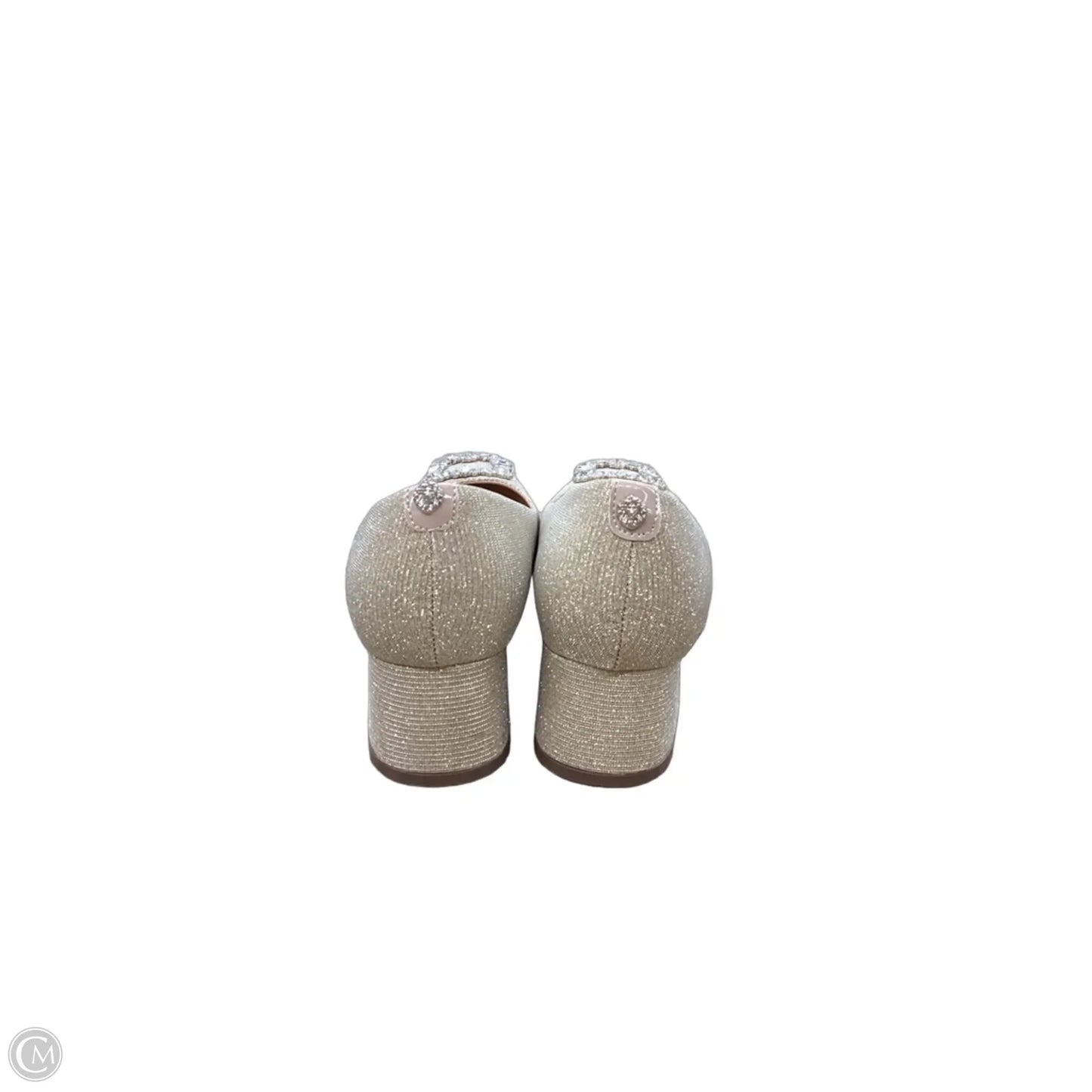 Shoes Heels Block By Anne Klein In Gold, Size: 6.5