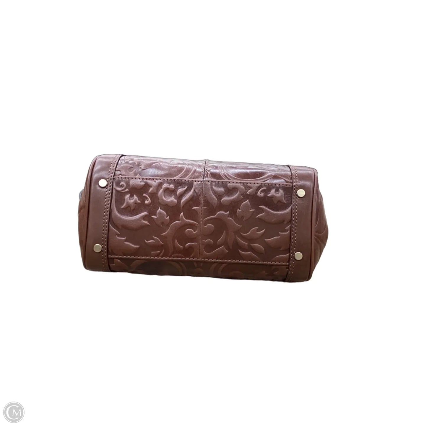 Handbag Leather By Clothes Mentor, Size: Medium