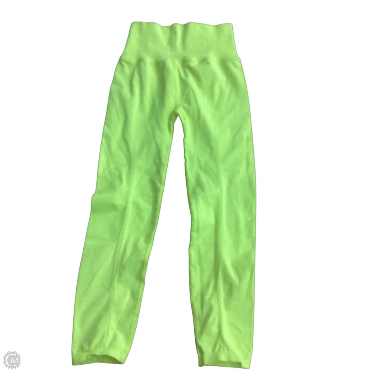 Athletic Leggings By Free People In Yellow, Size: M