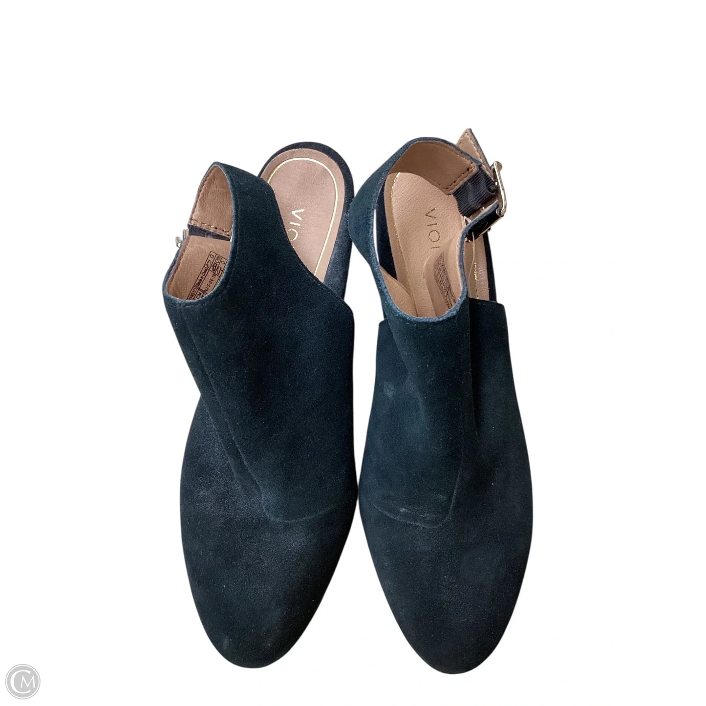 Shoes Heels Block By Vionic In Black & Brown, Size: 10