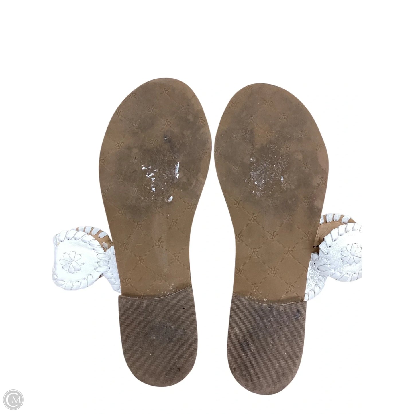 Sandals Flats By Jack Rogers In Beige, Size: 8