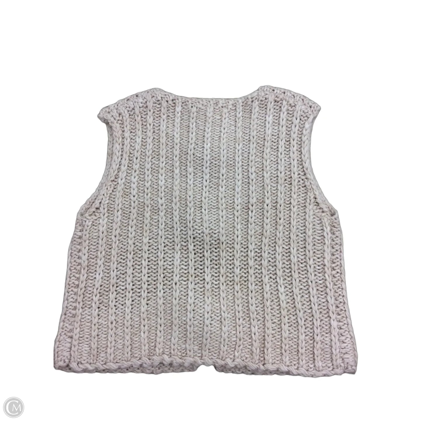 Vest Sweater By Le Lis In Cream, Size: S