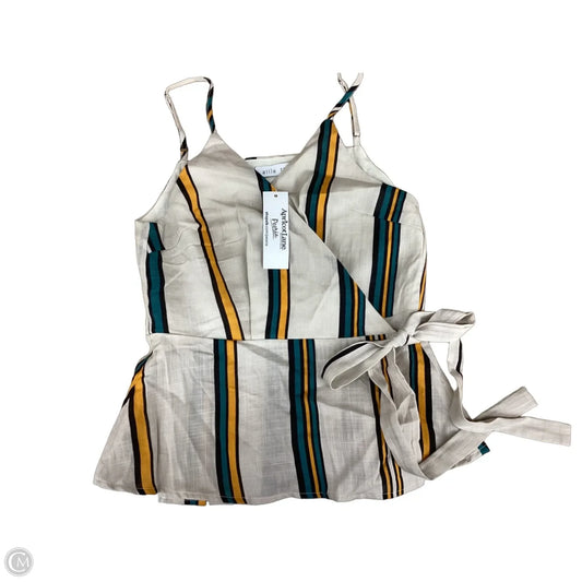Blouse Sleeveless By Clothes Mentor In Striped Pattern, Size: S