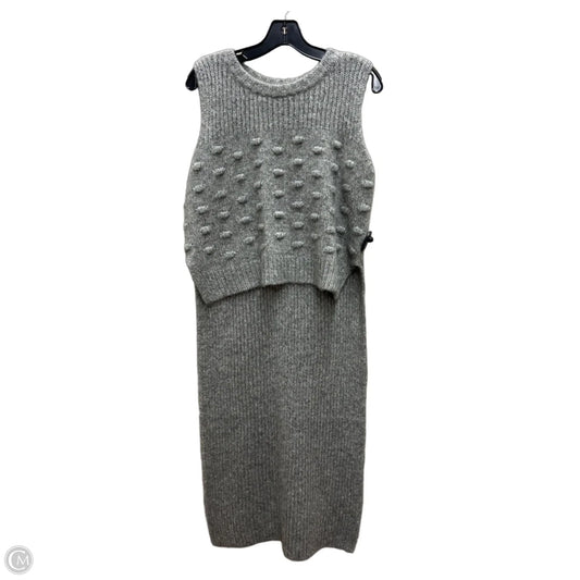 Vest Sweater By Kerisma In Grey, Size: S