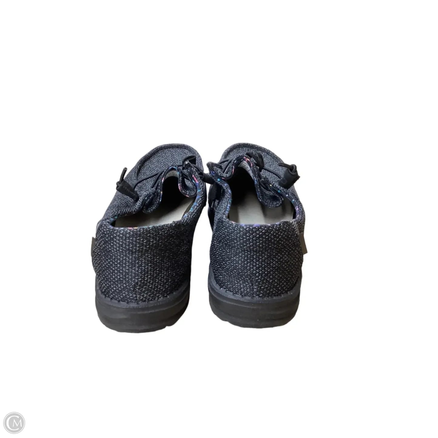 Shoes Flats By Hey Dude In Black, Size: 9