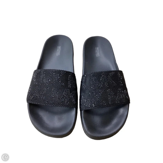 Shoes Flats By Michael By Michael Kors In Black, Size: 9