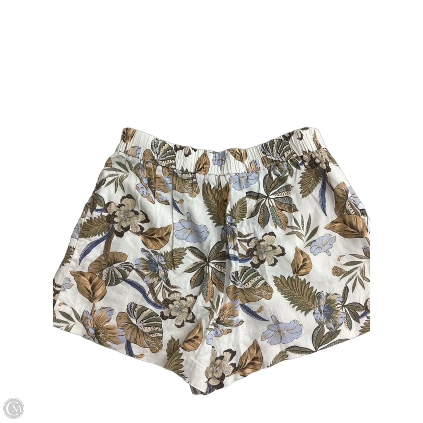 Shorts By C And C In Floral Print, Size: 10