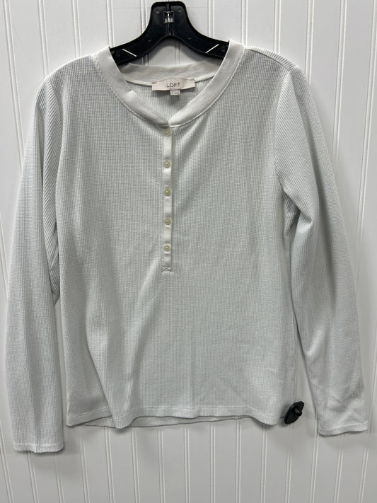 Top Ls By Loft In Grey, Size:L