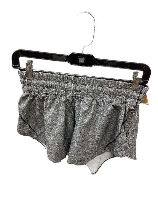 Athletic Shorts By Lululemon In Grey, Size:8