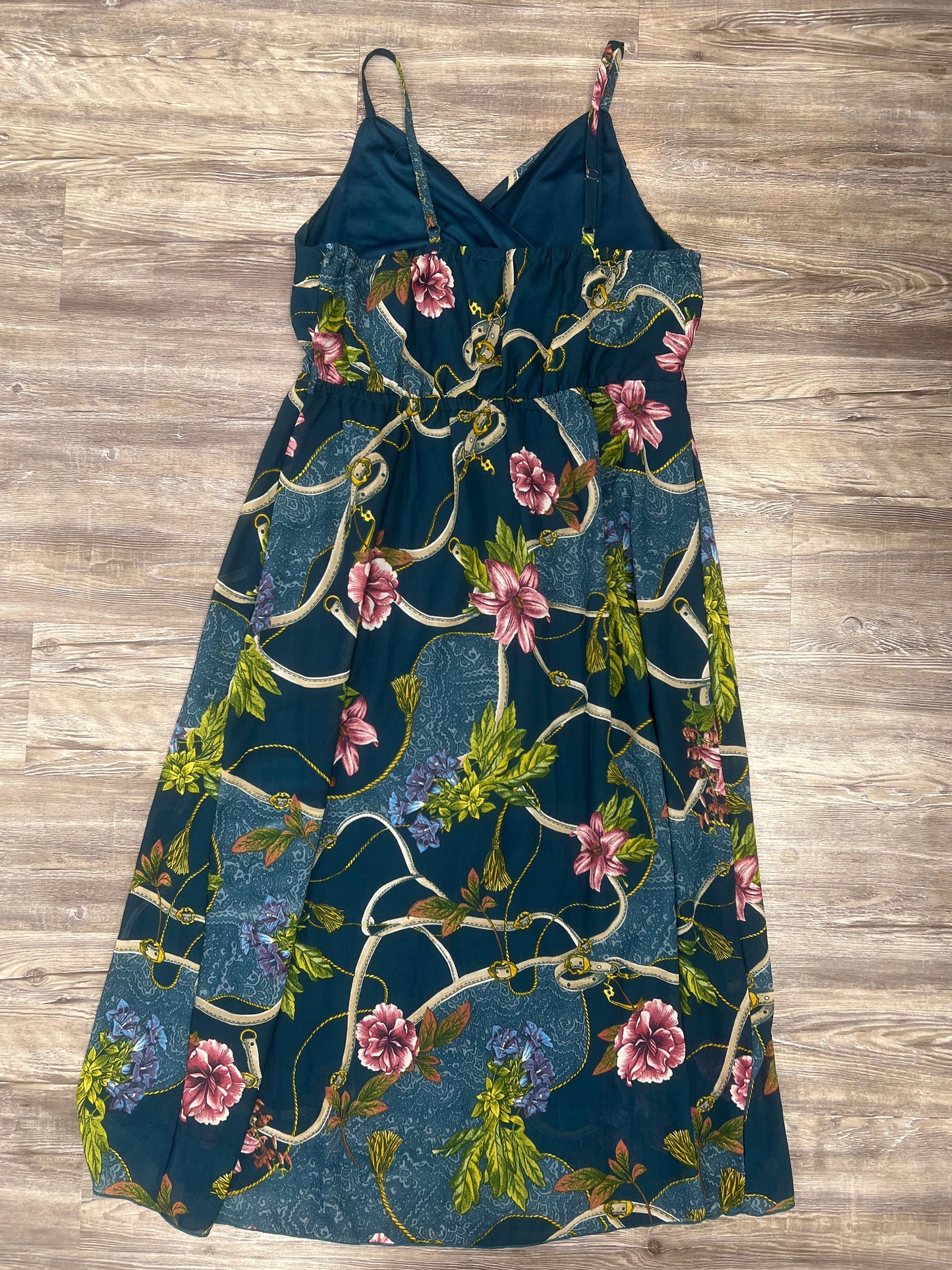 Blue Dress Casual Maxi Mlle Gabrielle, Size 3x