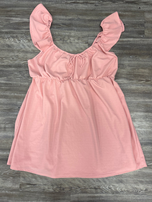 Dress Casual Midi By Arula In Pink, Size: 2x