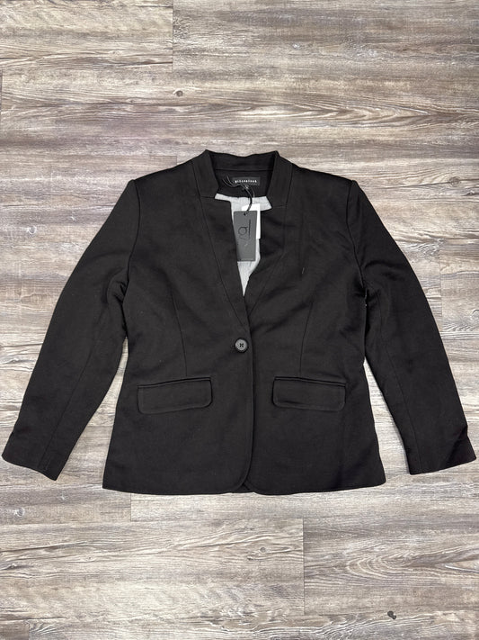 Blazer By Clothes Mentor In Black, Size: L