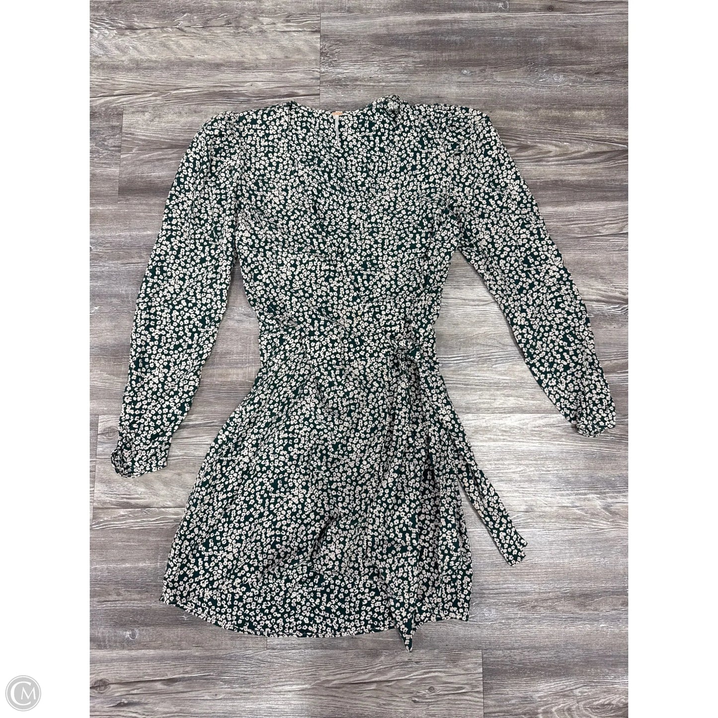 Dress Casual Short By Free People In Green & White, Size: 2