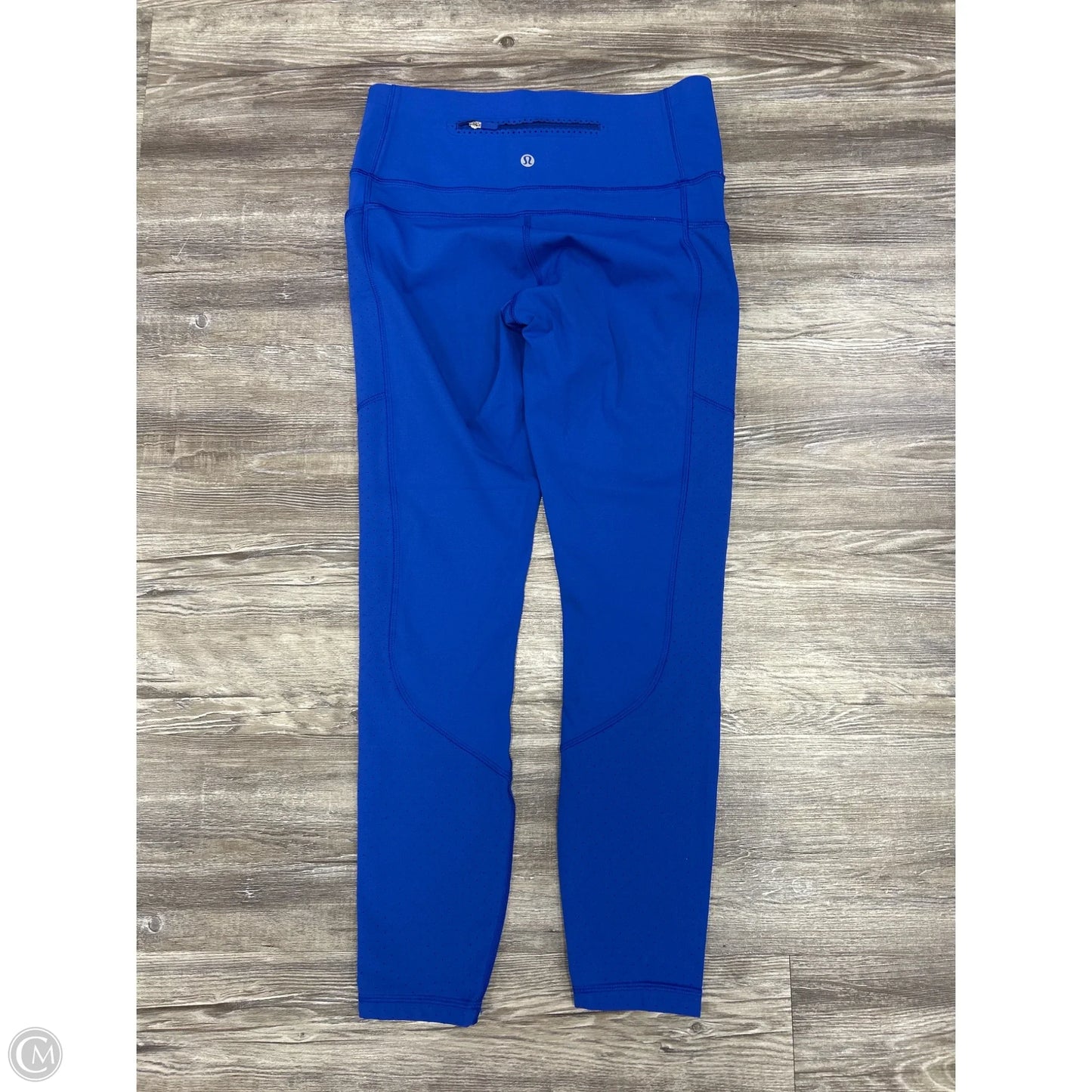 Athletic Leggings By Lululemon In Blue, Size: 6